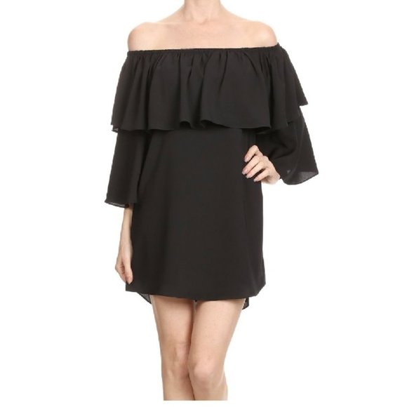 🎁 VAVA by Joy Han Clio Off-the-Shoulder Dress - Picture 1 of 5